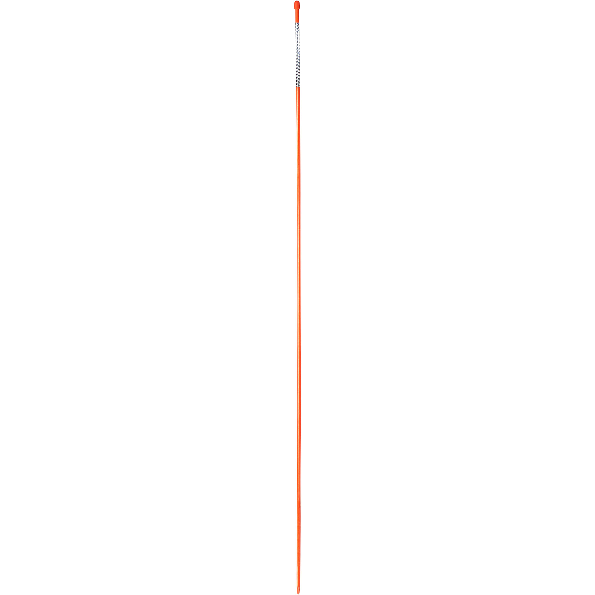 NuVue Tall Driveway Marker, Orange, 5/16in. x 72in. Tall